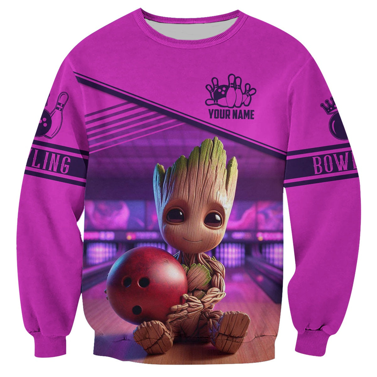 Personalized Name Gr Bowling All Over Printed Unisex Shirt QB050406