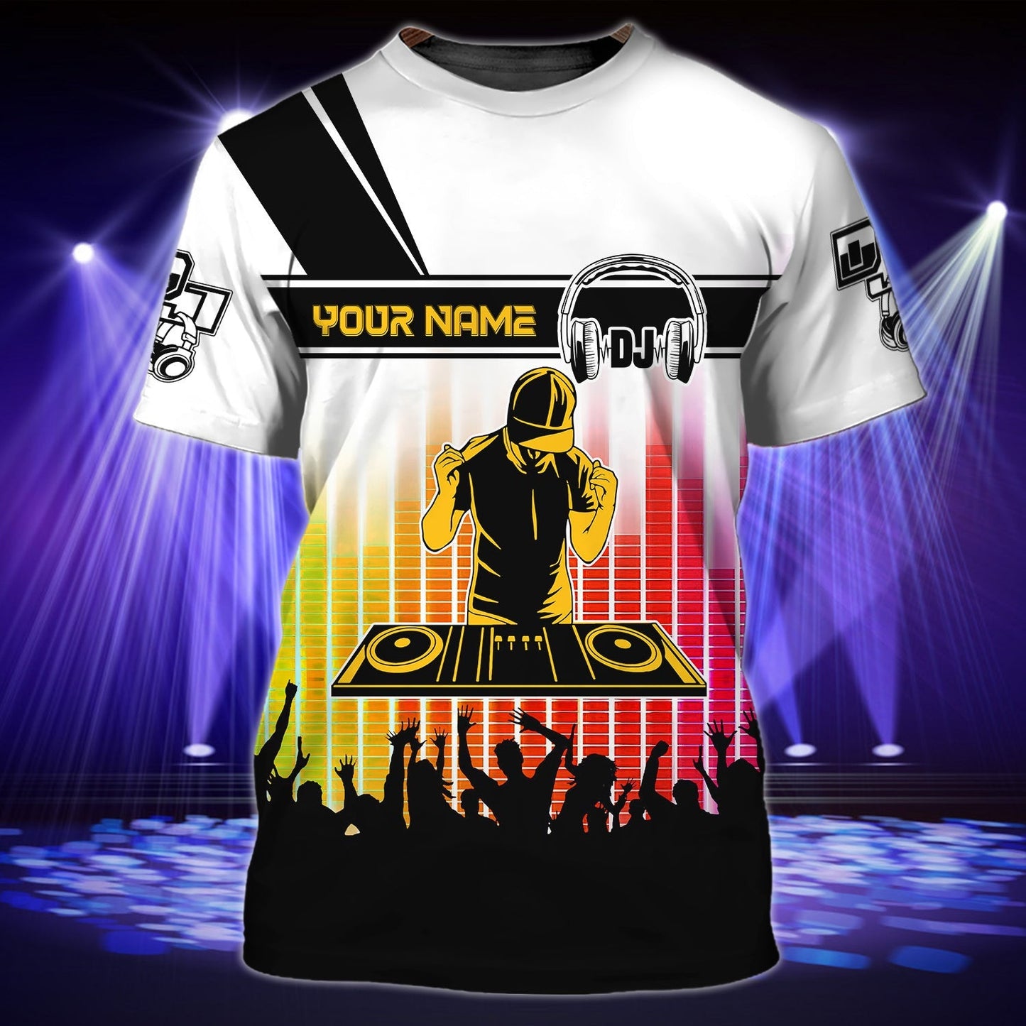 Personalized Name DJ2 All Over Printed Unisex TShirt - YL97