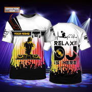 Personalized Name DJ2 All Over Printed Unisex TShirt - YL97