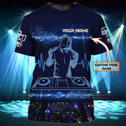 Personalized Name DJ4 All Over Printed Unisex TShirt - YL97