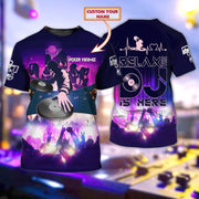 Personalized Name DJ7 All Over Printed Unisex TShirt