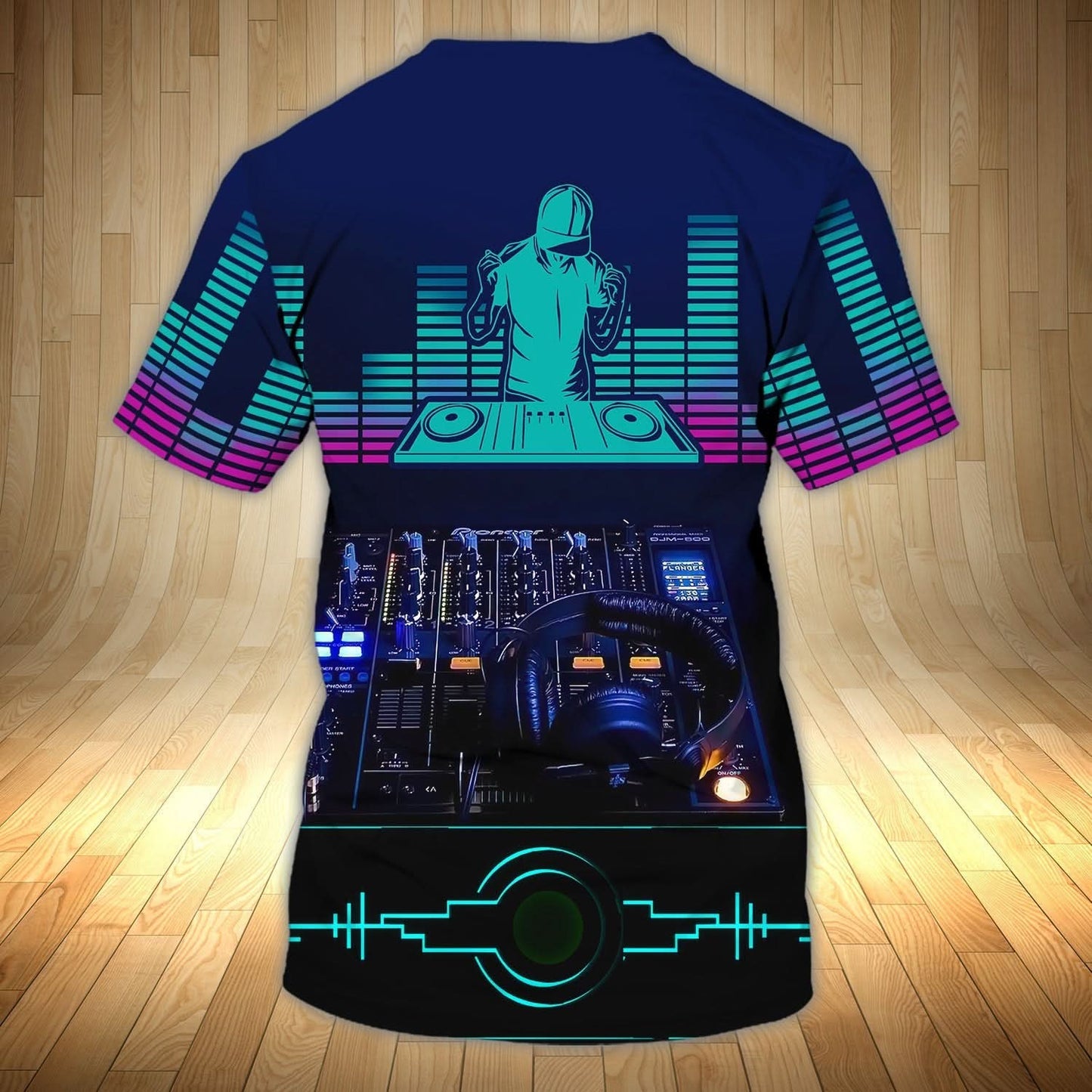 Personalized Name DJ9 All Over Printed Unisex TShirt