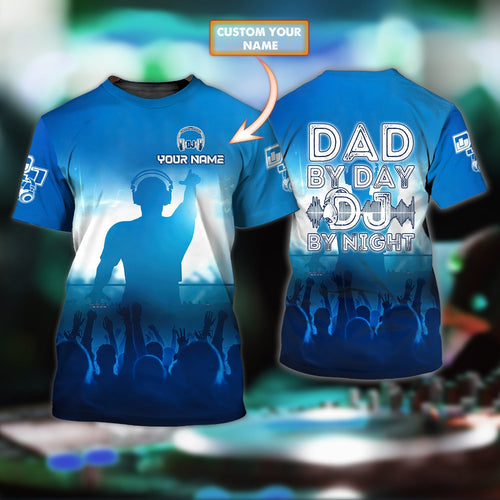 Personalized Name DJ Disc Jockey 28 All Over Printed Unisex TShirt