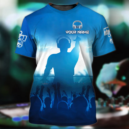 Personalized Name DJ Disc Jockey 28 All Over Printed Unisex TShirt