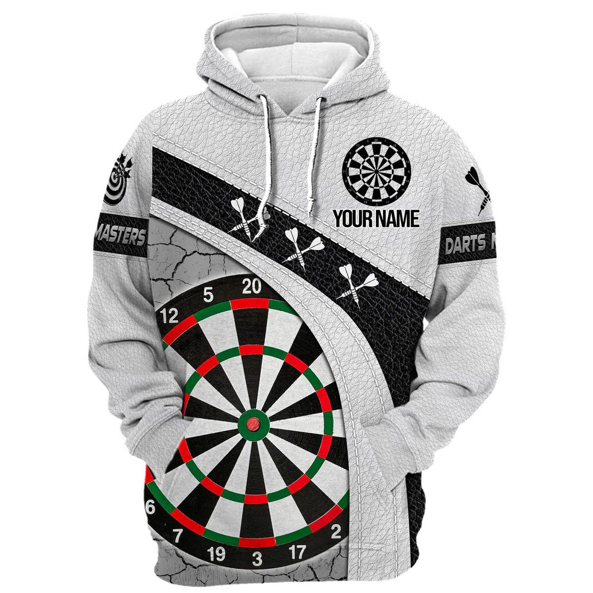 Personalized Name Darts Player All Over Printed Unisex Shirt