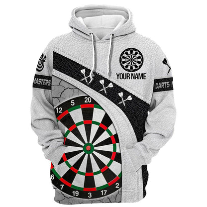 Personalized Name Darts Player All Over Printed Unisex Shirt