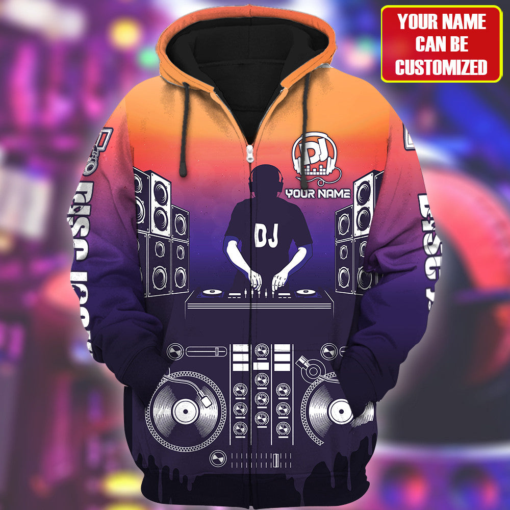 Personalized Name DJ35 All Over Printed Unisex Shirt