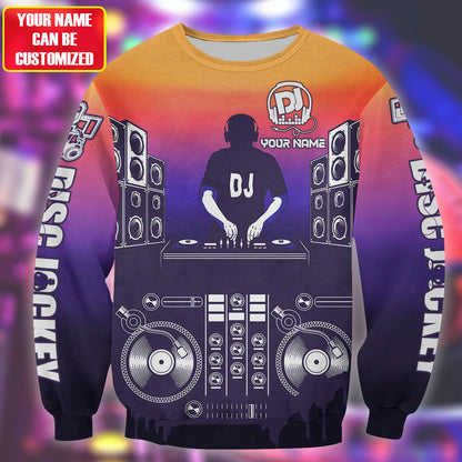 Personalized Name DJ35 All Over Printed Unisex Shirt