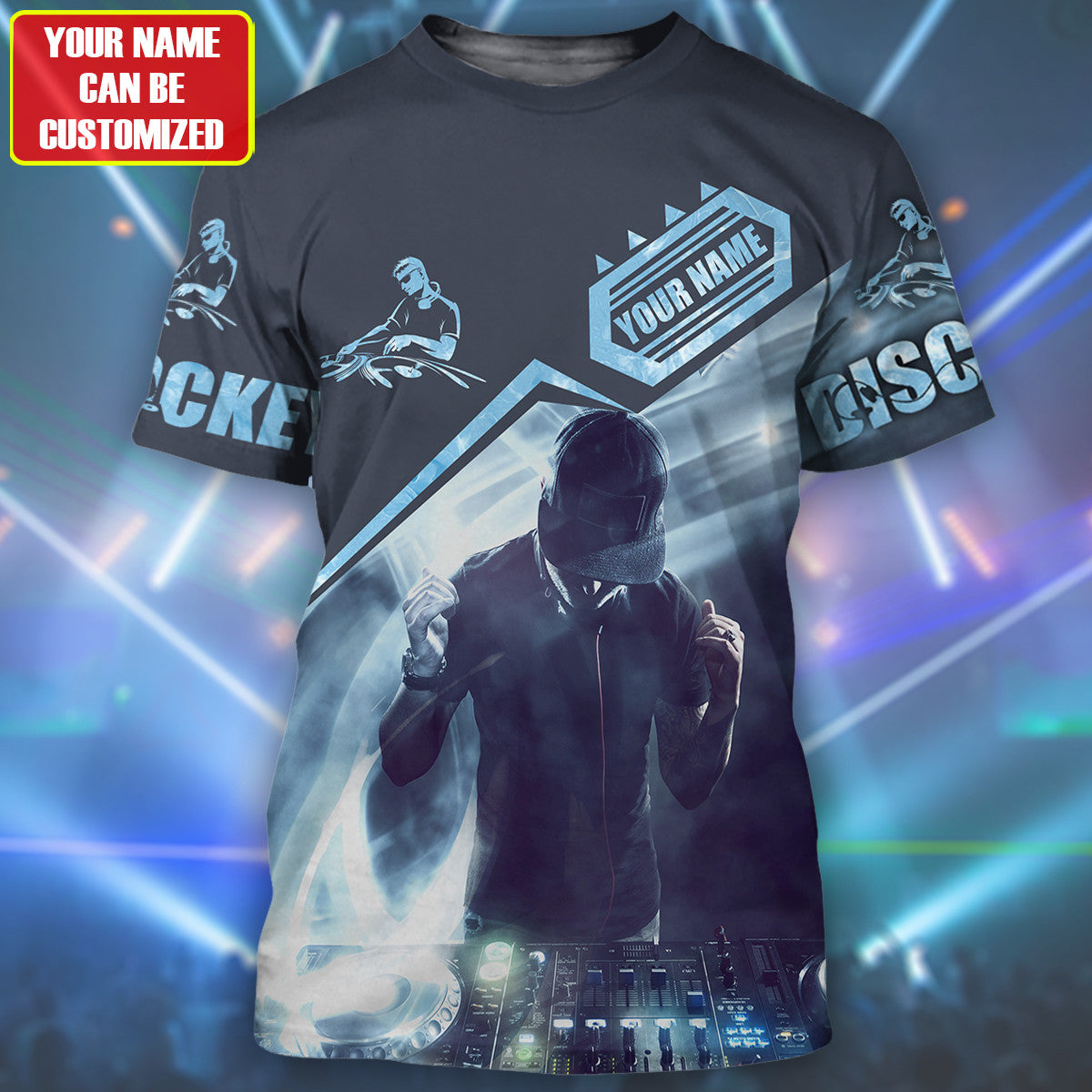 Personalized Name DJ36 All Over Printed Unisex Shirt