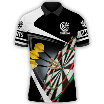 Personalized Name Darts Player All Over Printed Unisex Shirt