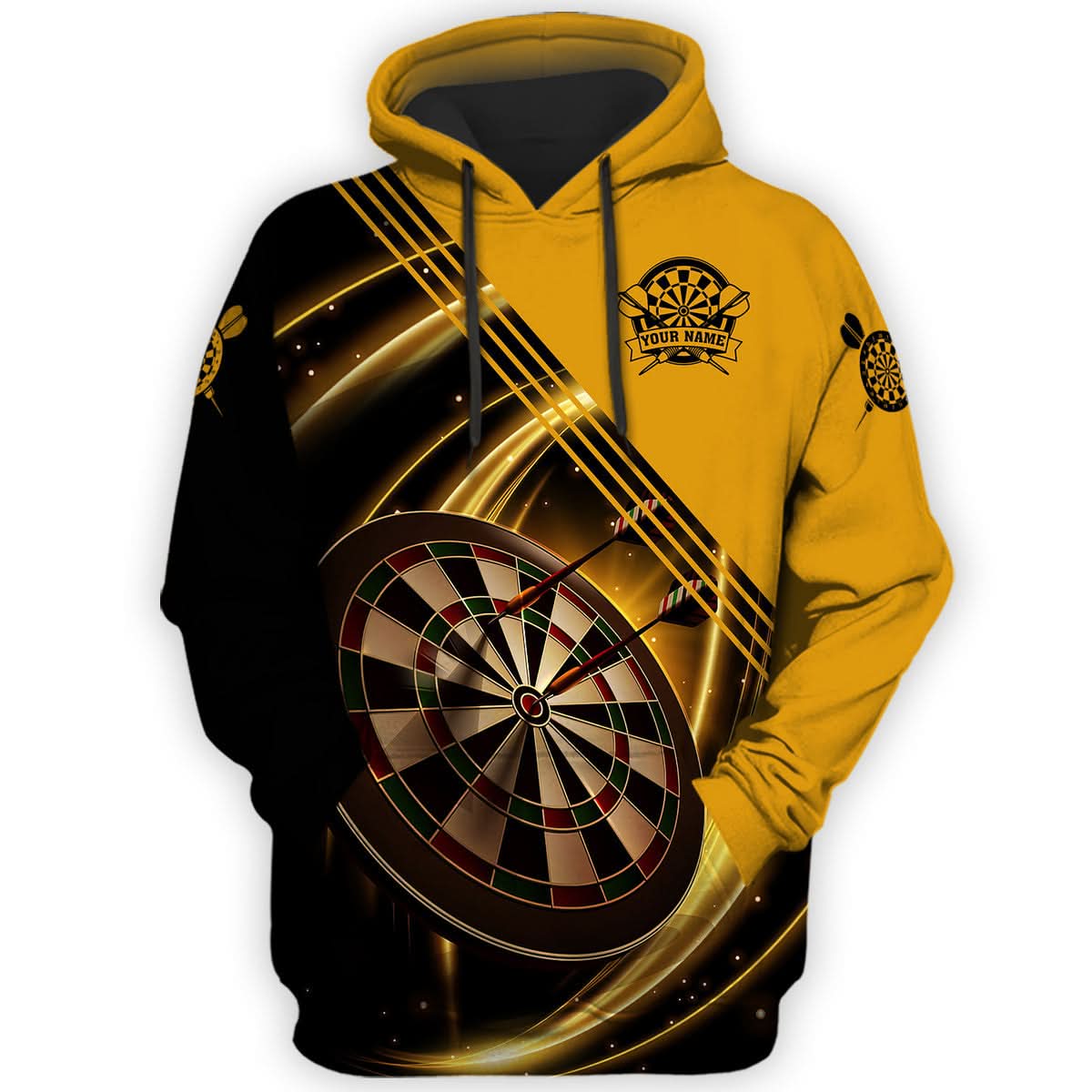 Personalized Name Darts Player NP1 All Over Printed Unisex Shirt