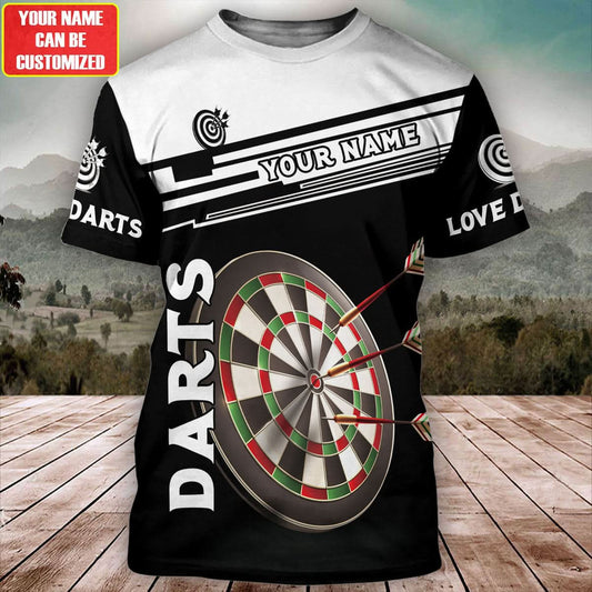 Personalized Name Darts Player NP7 All Over Printed Unisex Shirt