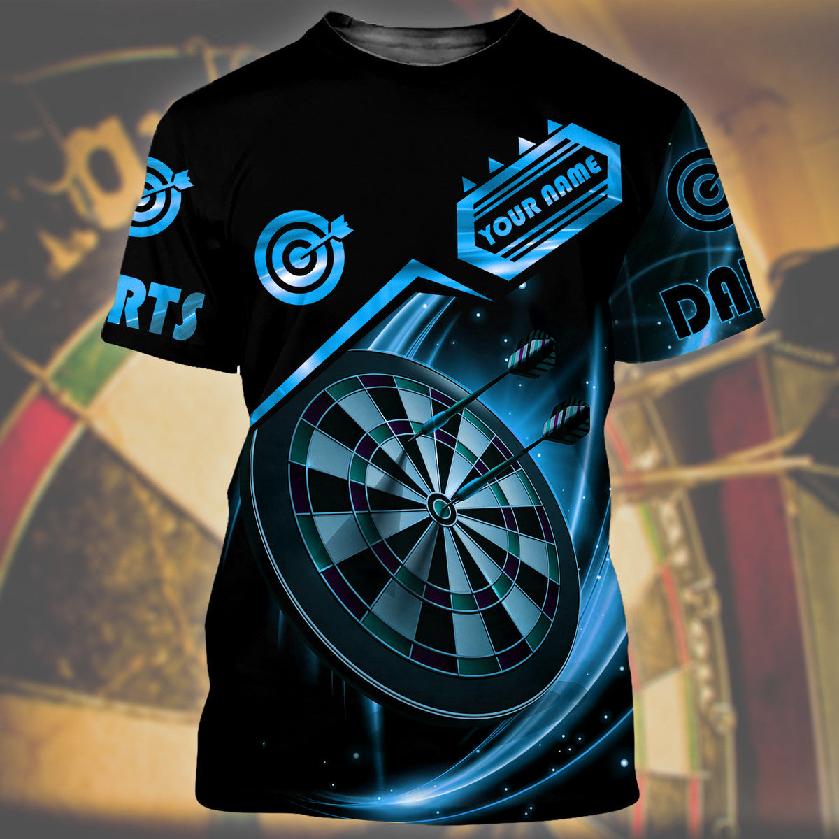 Personalized Name Darts Player NP13 All Over Printed Unisex Shirt