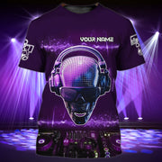 Personalized Name DJ8 All Over Printed Unisex TShirt - YL97