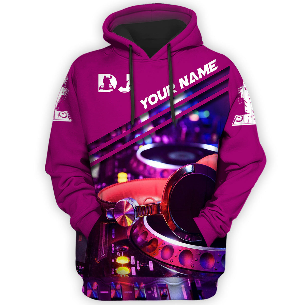 Personalized Name DJ NP01 All Over Printed Unisex Shirt
