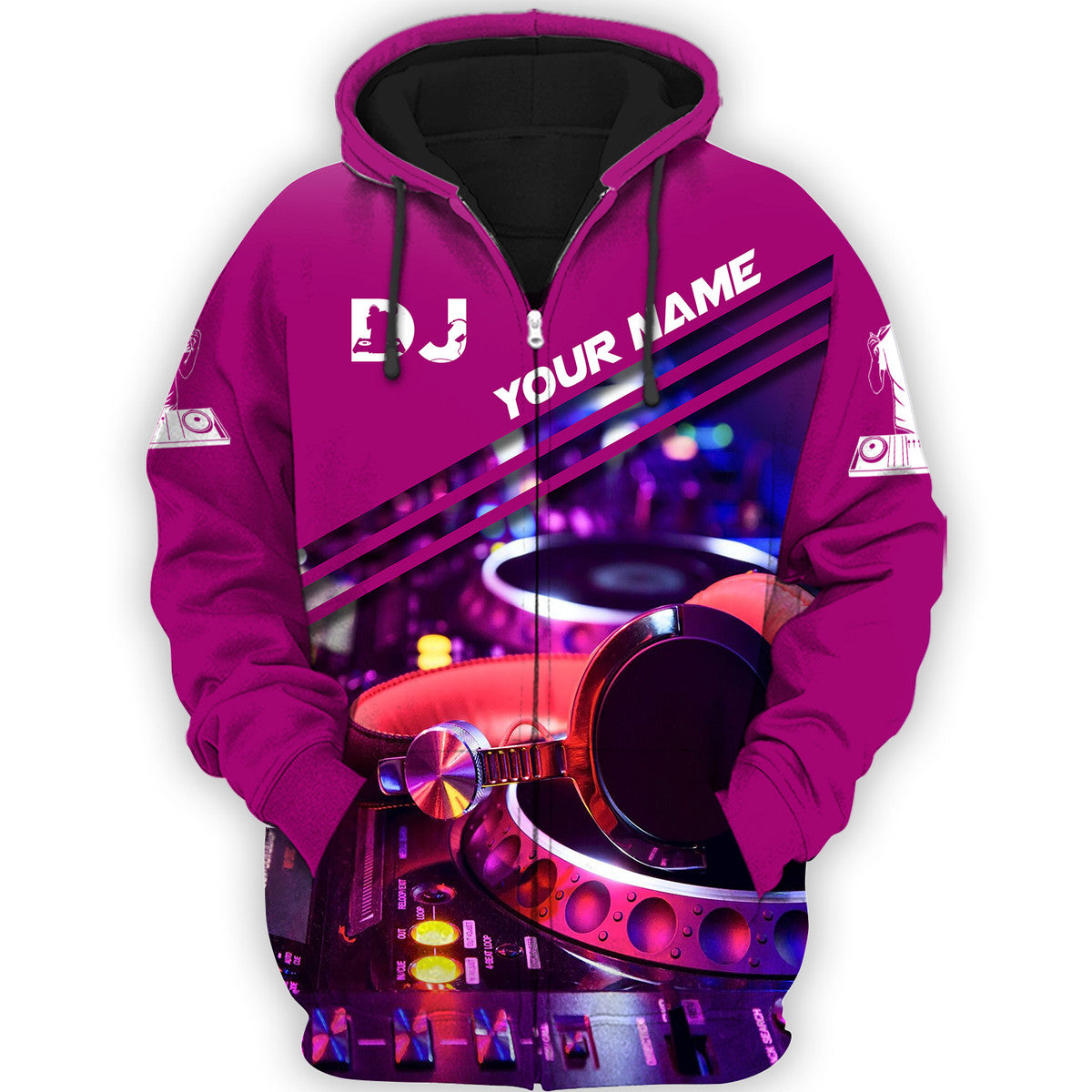 Personalized Name DJ NP01 All Over Printed Unisex Shirt