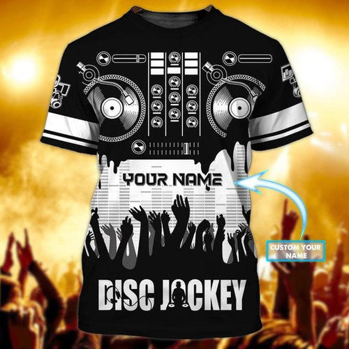 Personalized Name DJ NP02 All Over Printed Unisex Shirt