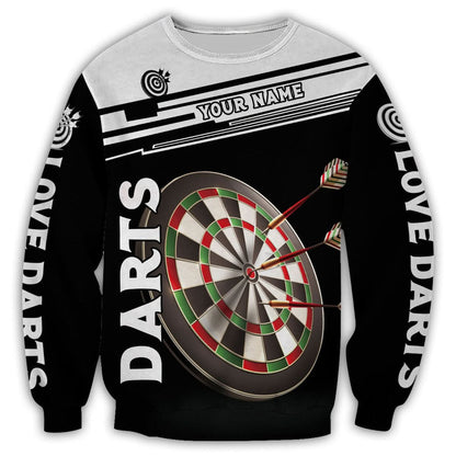Personalized Name Darts Player NP7 All Over Printed Unisex Shirt