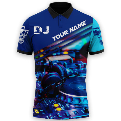 Personalized Name DJ NP2 All Over Printed Unisex Shirt