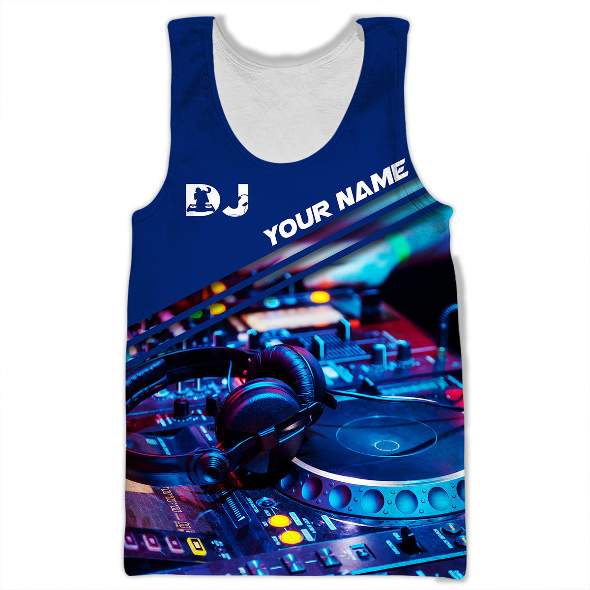Personalized Name DJ NP2 All Over Printed Unisex Shirt