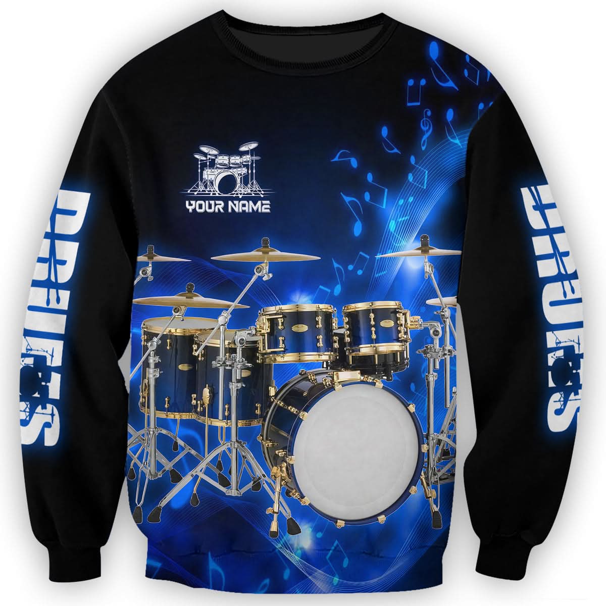 Personalized Name Drum15 All Over Printed Unisex TShirt