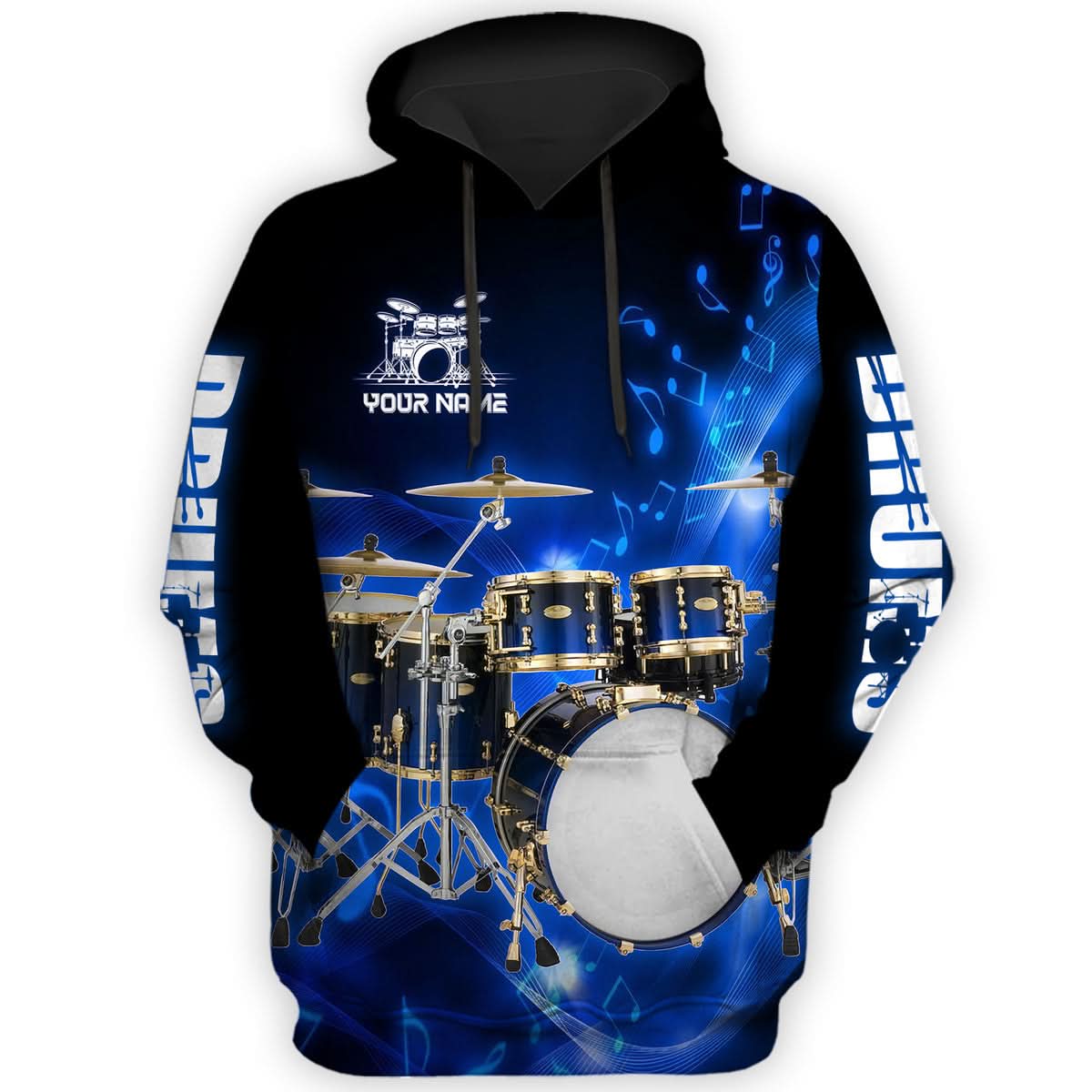 Personalized Name Drum15 All Over Printed Unisex TShirt