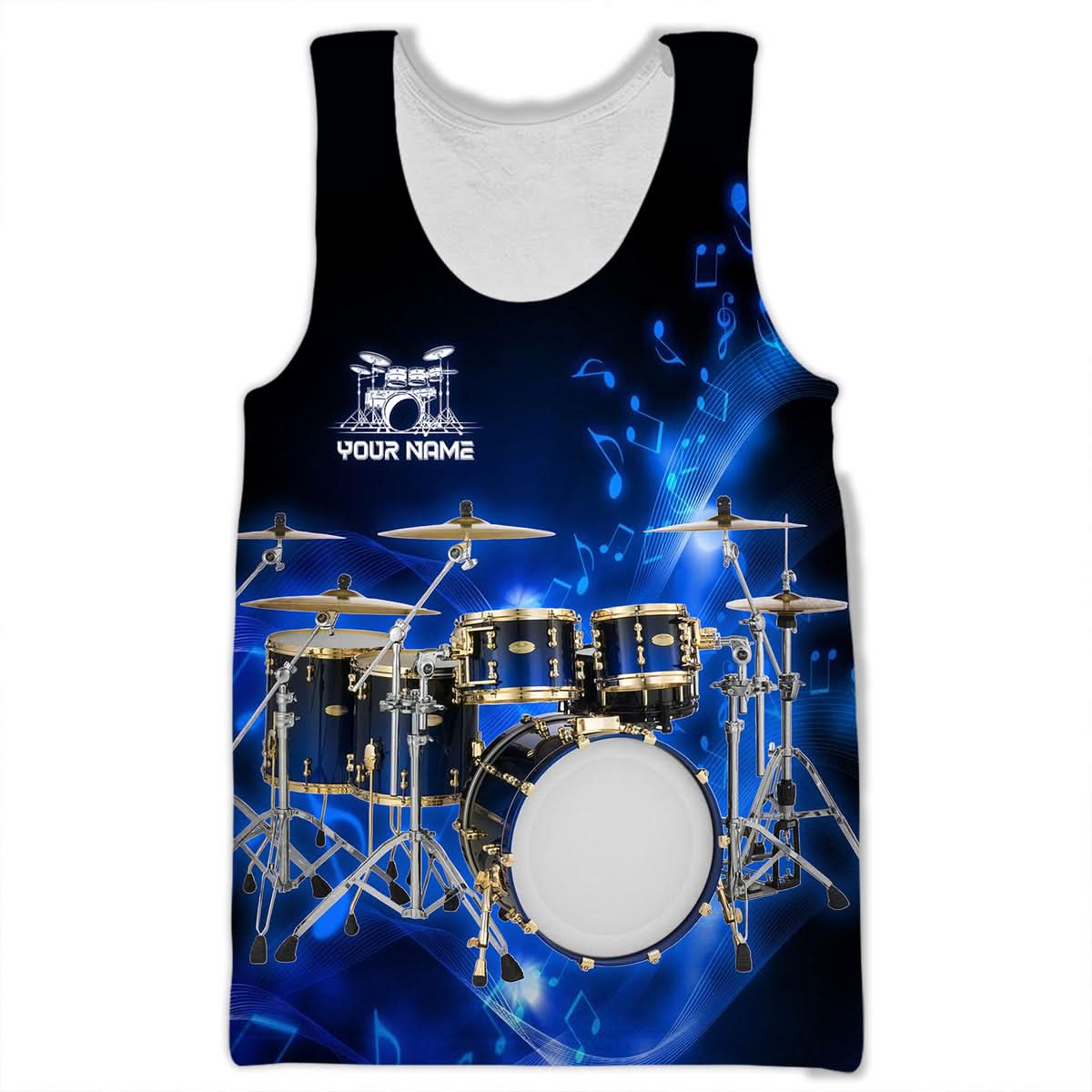 Personalized Name Drum15 All Over Printed Unisex TShirt