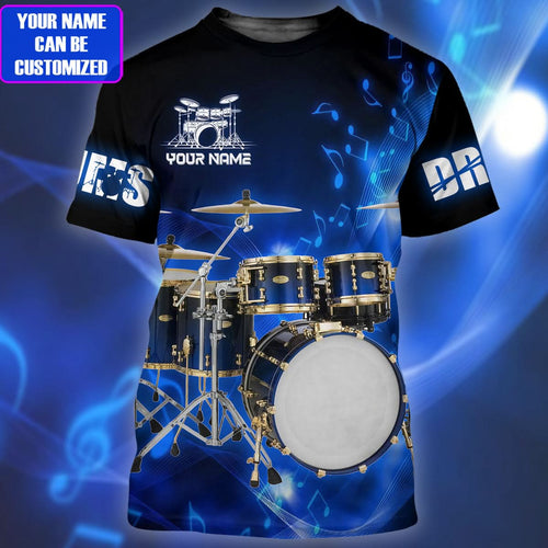 Personalized Name Drum15 All Over Printed Unisex TShirt