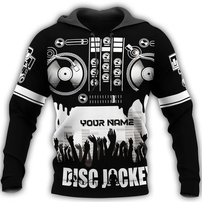 Personalized Name DJ NP02 All Over Printed Unisex Shirt