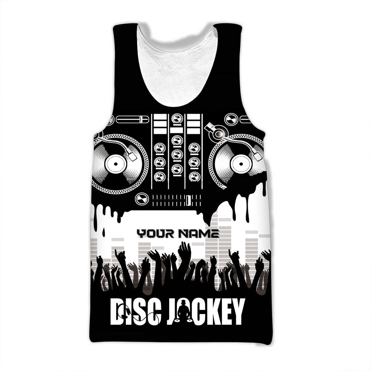 Personalized Name DJ NP02 All Over Printed Unisex Shirt