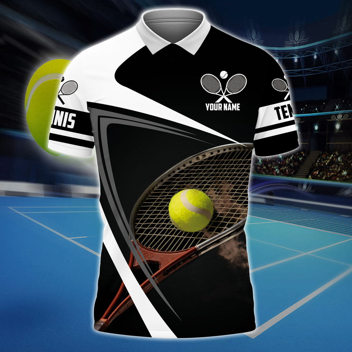 Personalized Name Tennis LP2 All Over Printed Unisex Shirt