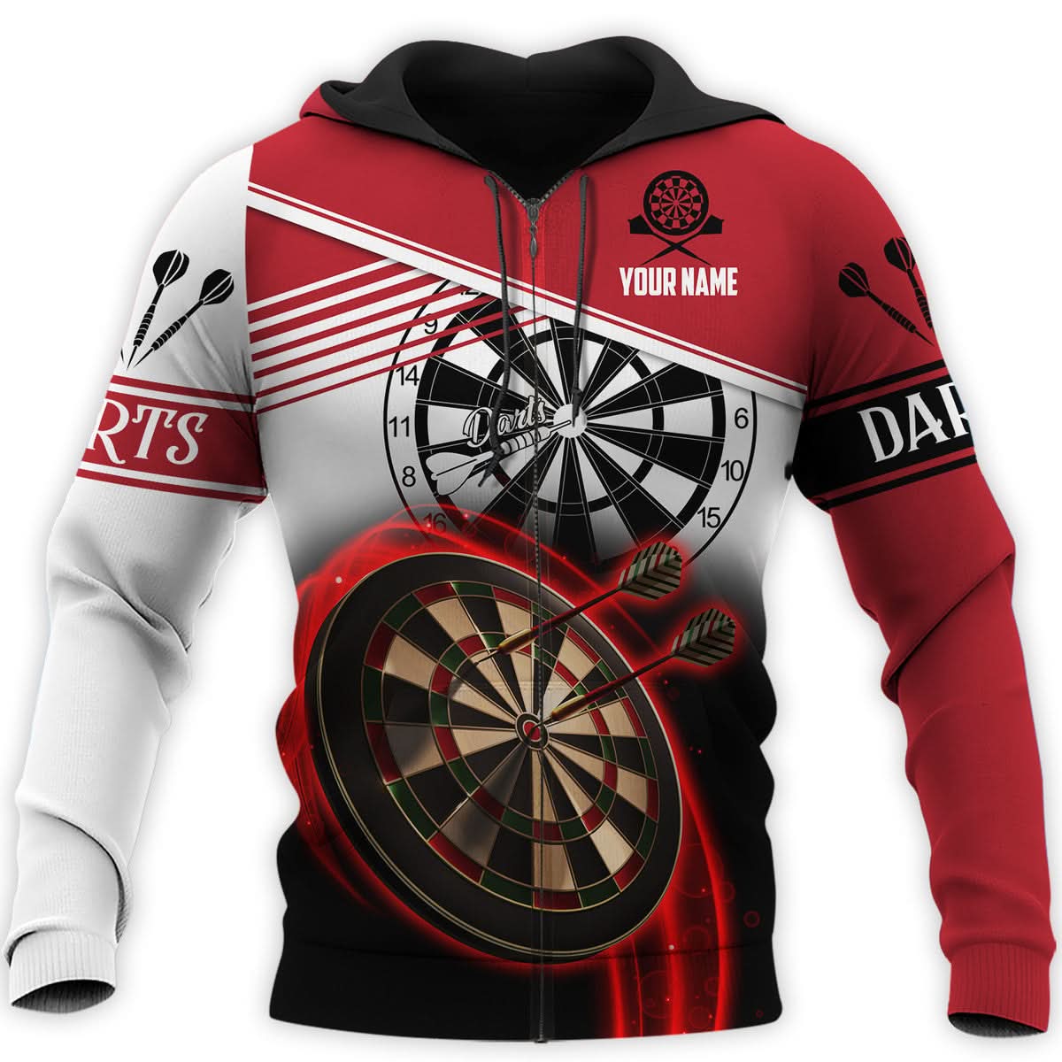 Personalized Name Darts NP24 All Over Printed Unisex Shirt