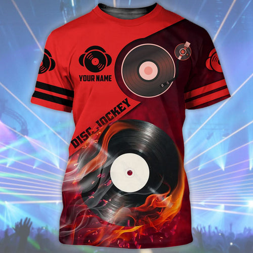 Personalized Name DJ 58 All Over Printed Unisex Shirt