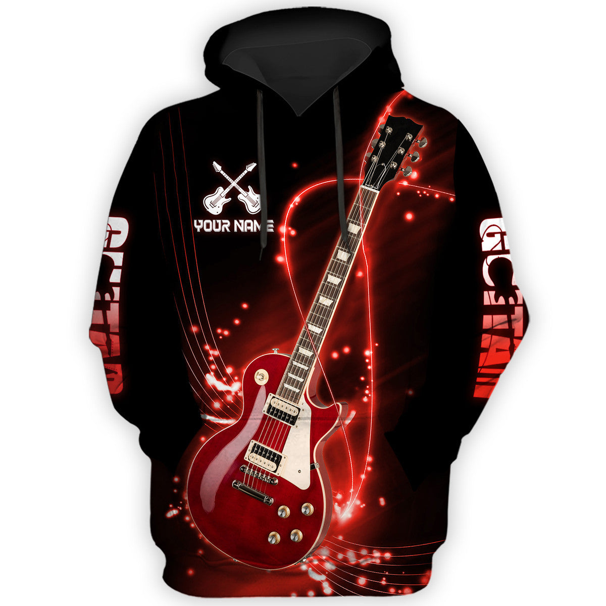 Personalized Name Electric Guitar 11 All Over Printed Unisex Shirt