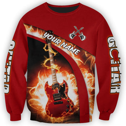 Personalized Name Guitar19 All Over Printed Unisex Shirt