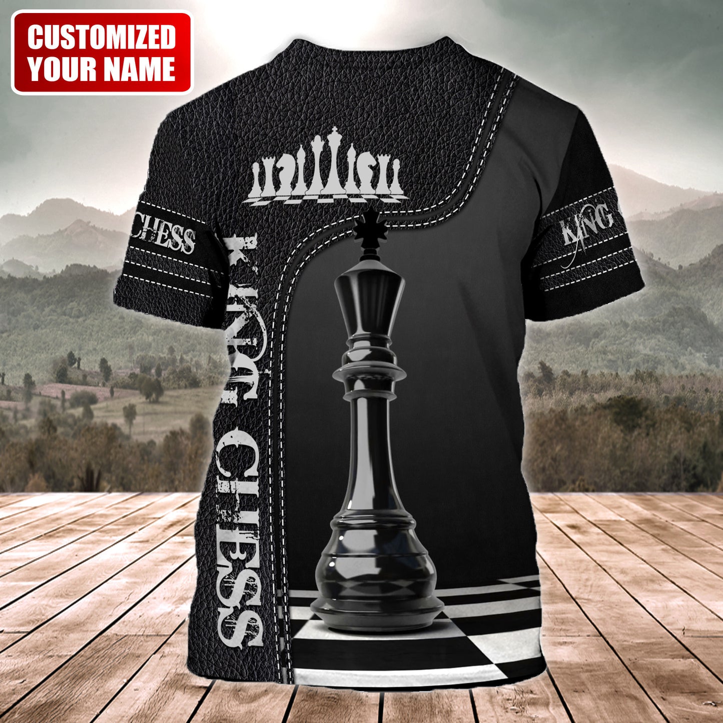 King Chess Q2 All Over Printed Unisex Shirt Q270101