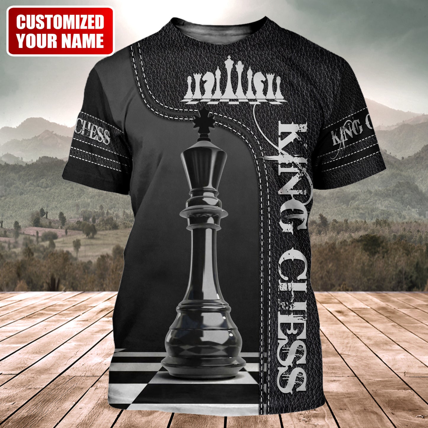 King Chess Q2 All Over Printed Unisex Shirt Q270101