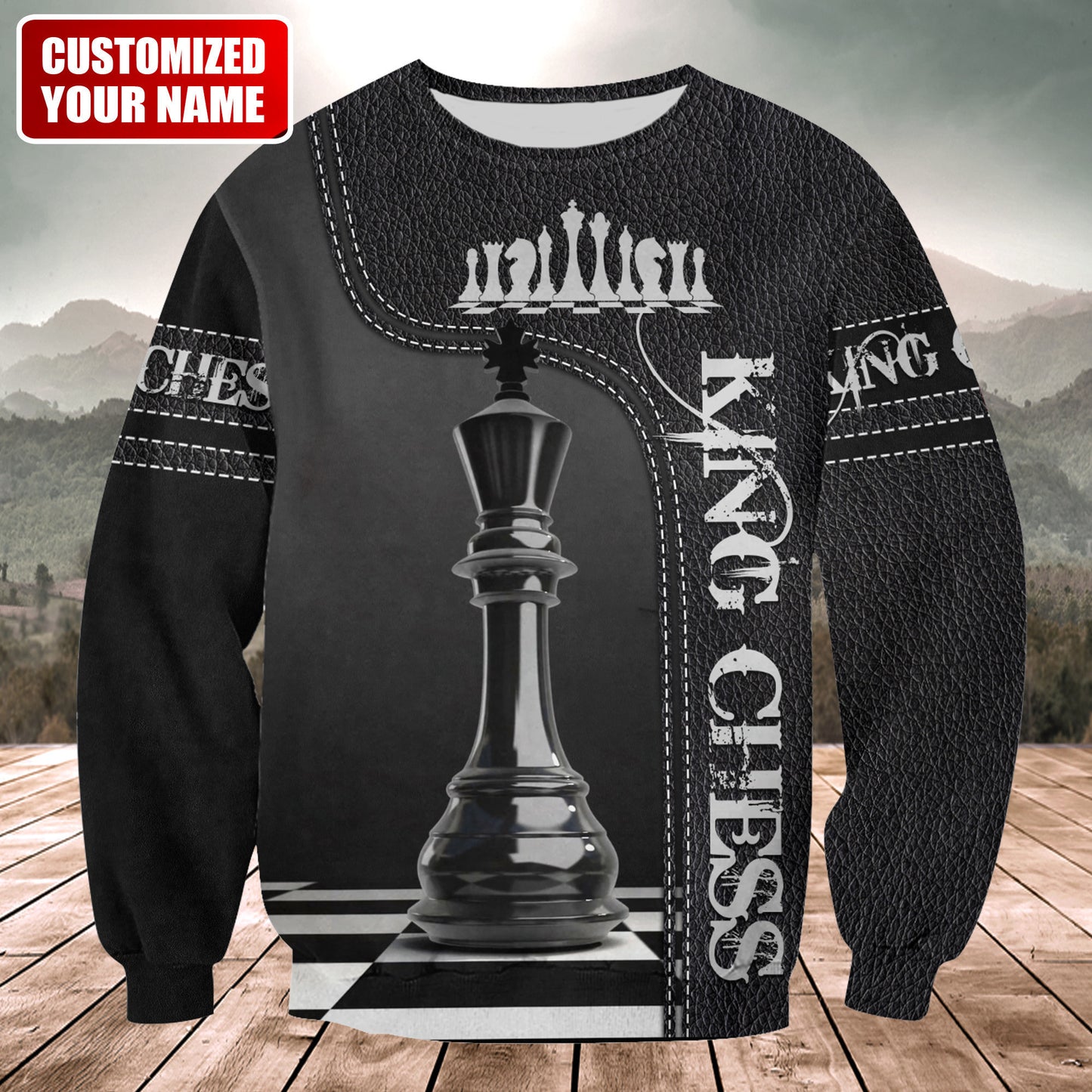 King Chess Q2 All Over Printed Unisex Shirt Q270101