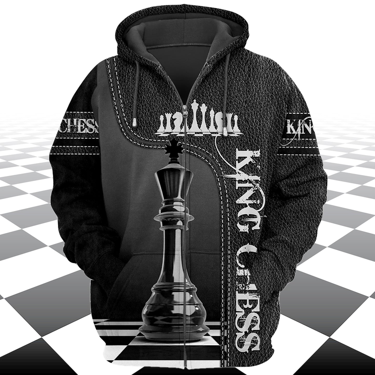 King Chess Q2 All Over Printed Unisex Shirt Q270101