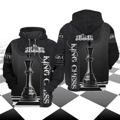 King Chess Q2 All Over Printed Unisex Shirt Q270101