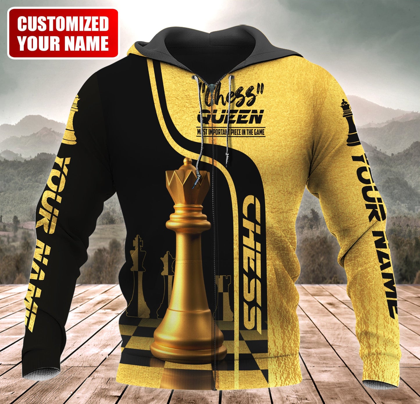 Queen Chess 4 All Over Printed Unisex Shirt