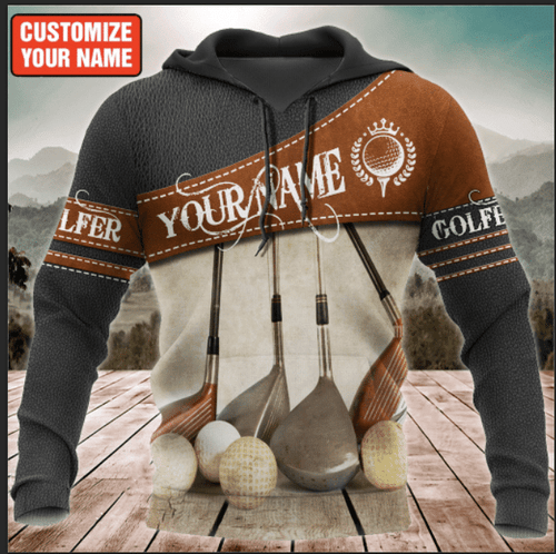 Personalized Name Golf 2 All Over Printed Unisex Shirt