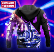 Personalized Name DJ Disc Jockey All Over Printed Unisex Shirt