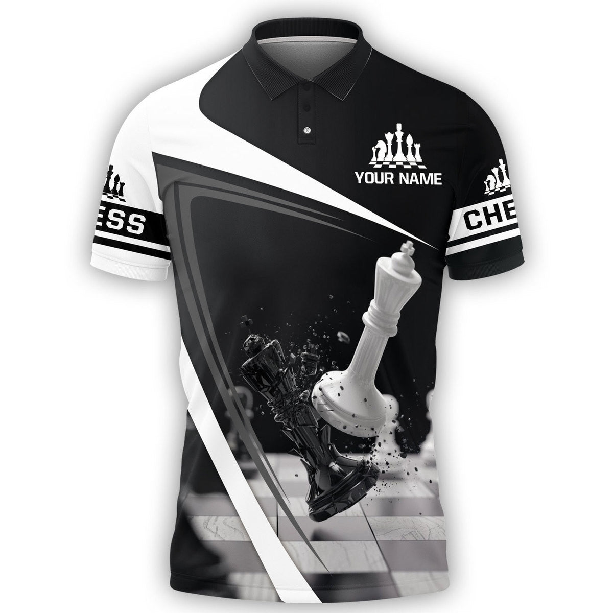 Personalized Name Chess Q3 All Over Printed Unisex Shirt