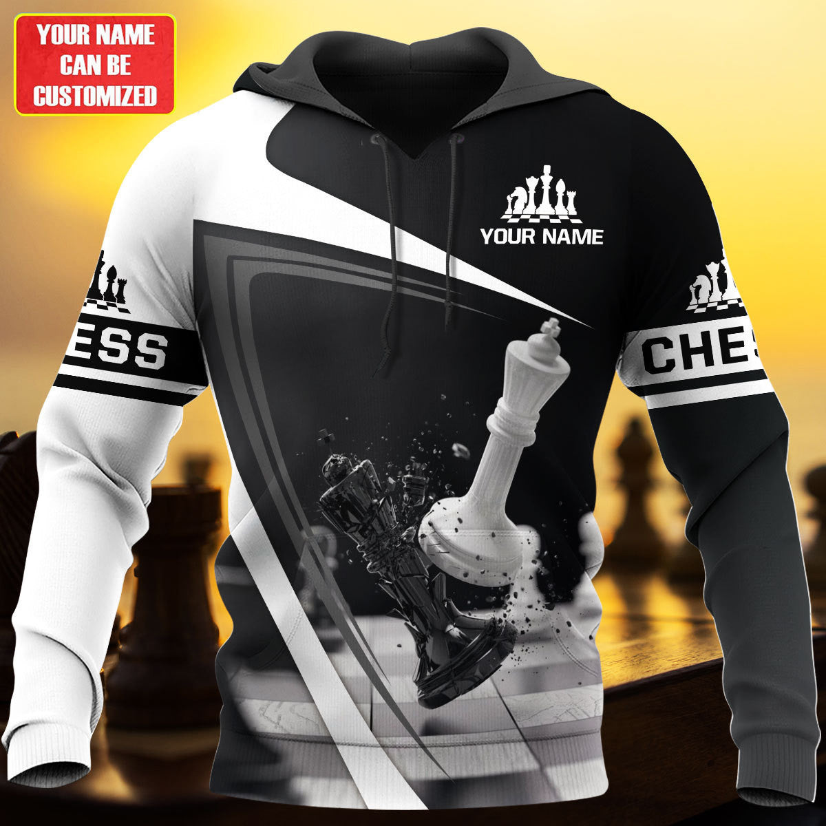 Personalized Name Chess Q3 All Over Printed Unisex Shirt