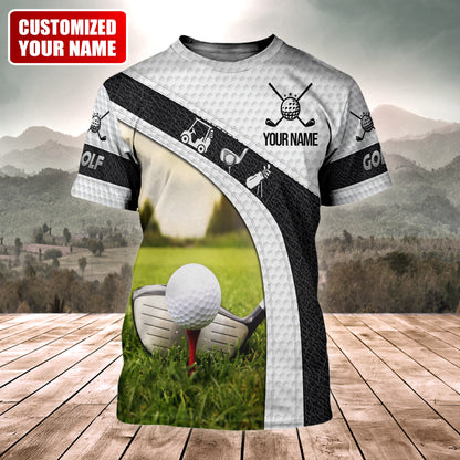Personalized Name Golf Q2 All Over Printed Unisex Shirt