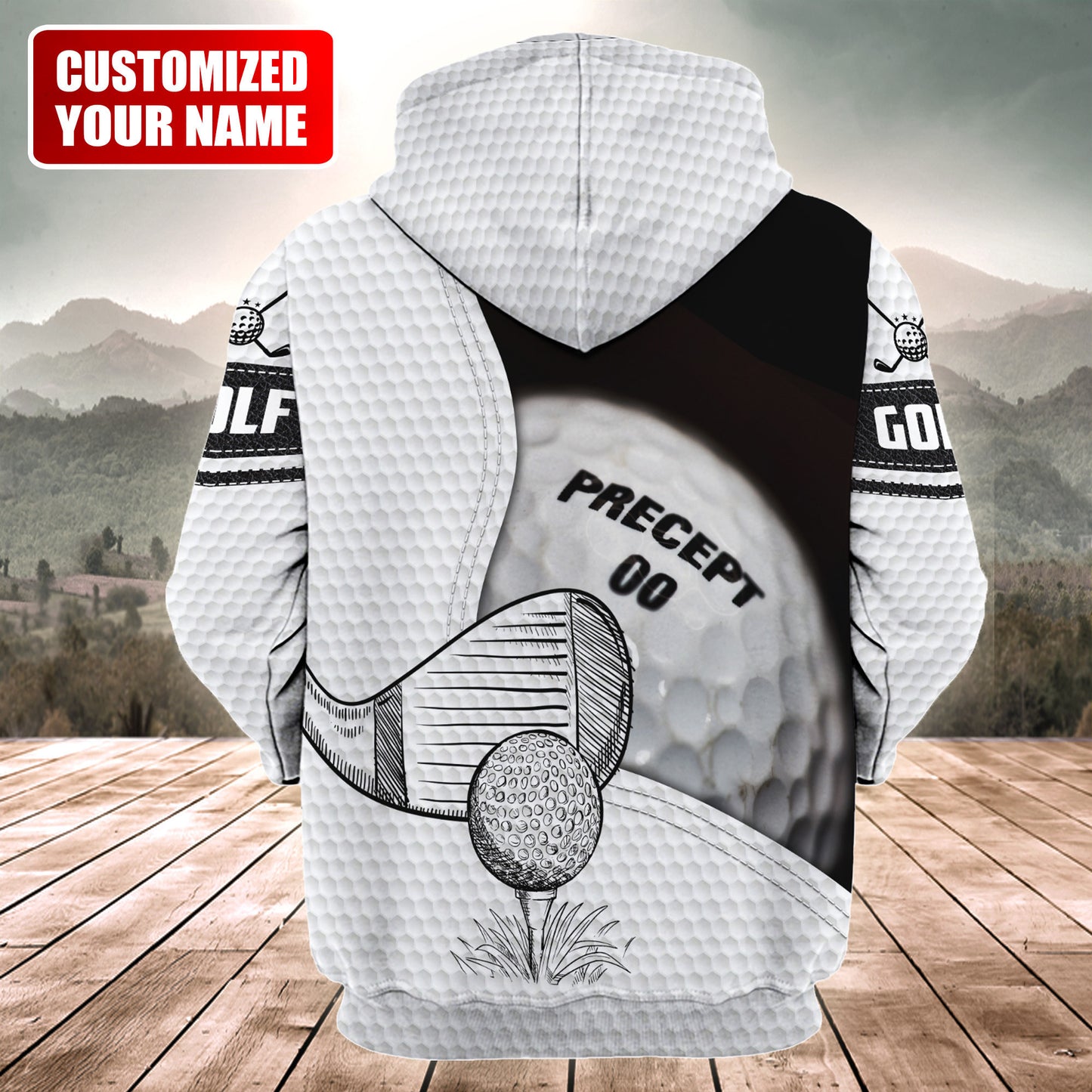 Personalized Name Golf Q3 All Over Printed Unisex Shirt