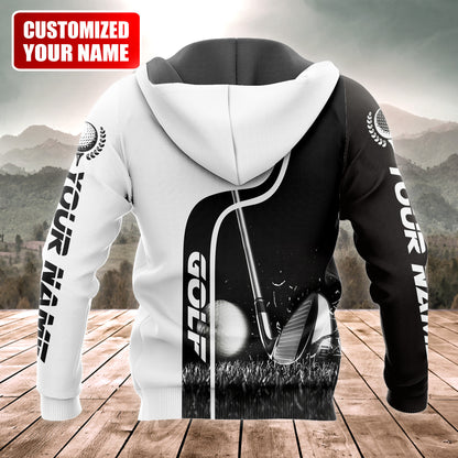 Personalized Name Golf Back Nine Matter All Over Printed Unisex Shirt