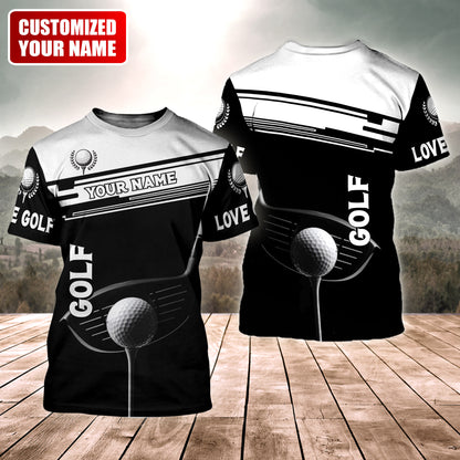 Personalized Name Golf Q5 All Over Printed Unisex Shirt