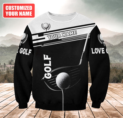 Personalized Name Golf Q5 All Over Printed Unisex Shirt